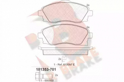 R BRAKE rb1353701 -  